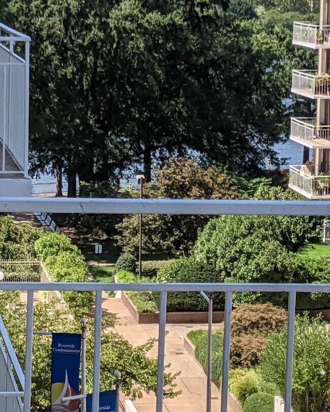 Vista del Potomac desde el balcón - 1435 4th St SW