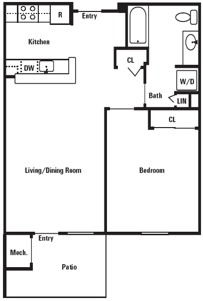 1HAB/1BA - Conifer Village at Ithaca - Senior Living