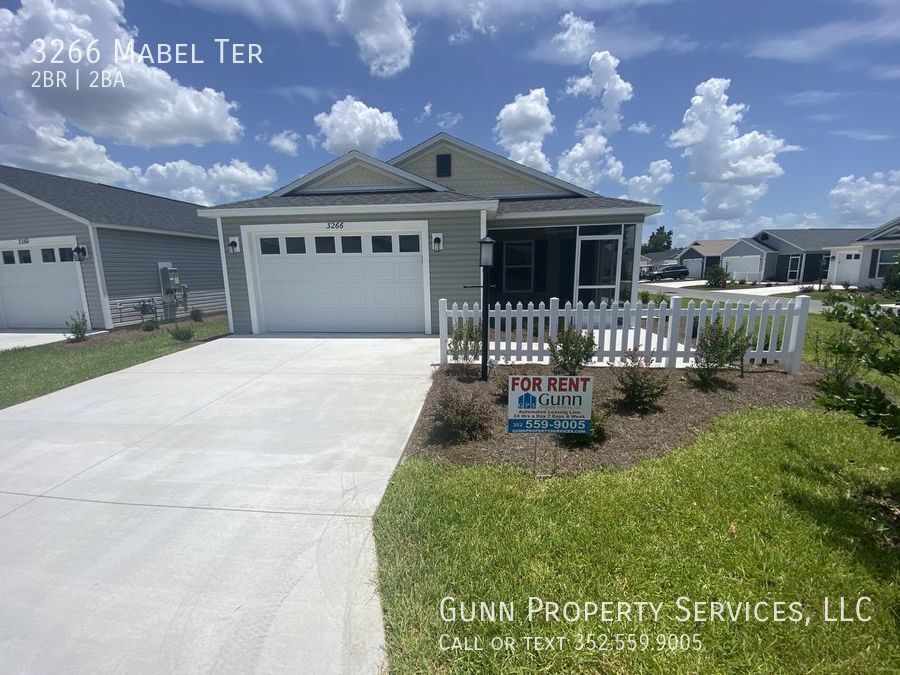 Nice 2 bd 2 bath in DeLuna Village House for Rent in The Villages, FL