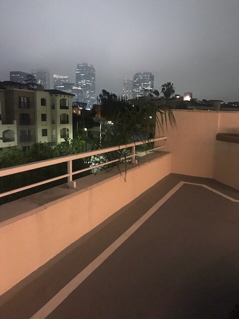 Balcony View - 1423 S Beverly Glen Blvd