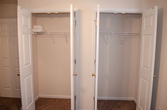 Juniper 2 Bedroom Guest Closets - Cumberland Towers