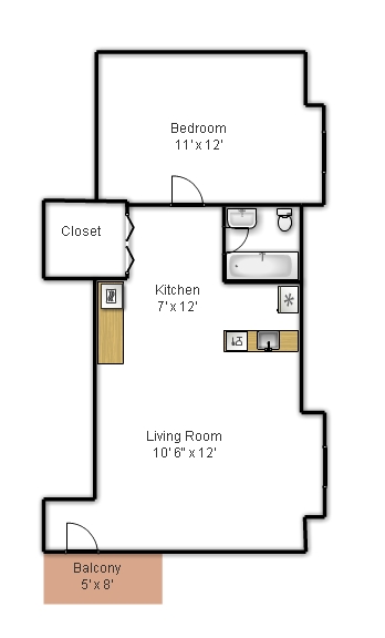 Apartamento 14 - New Castle Apartments