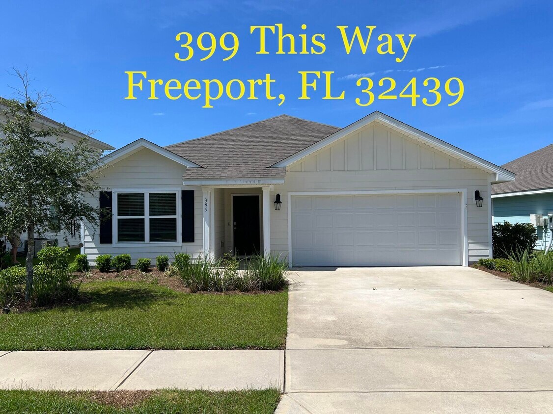 399 This Way, Freeport, FL 32439 House Rental in Freeport, FL