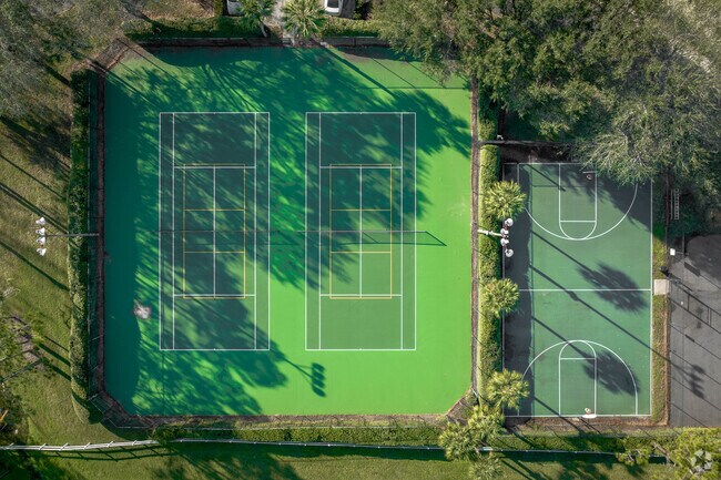 Tennis & Basketball Court - 13102 Indian Creek Dr