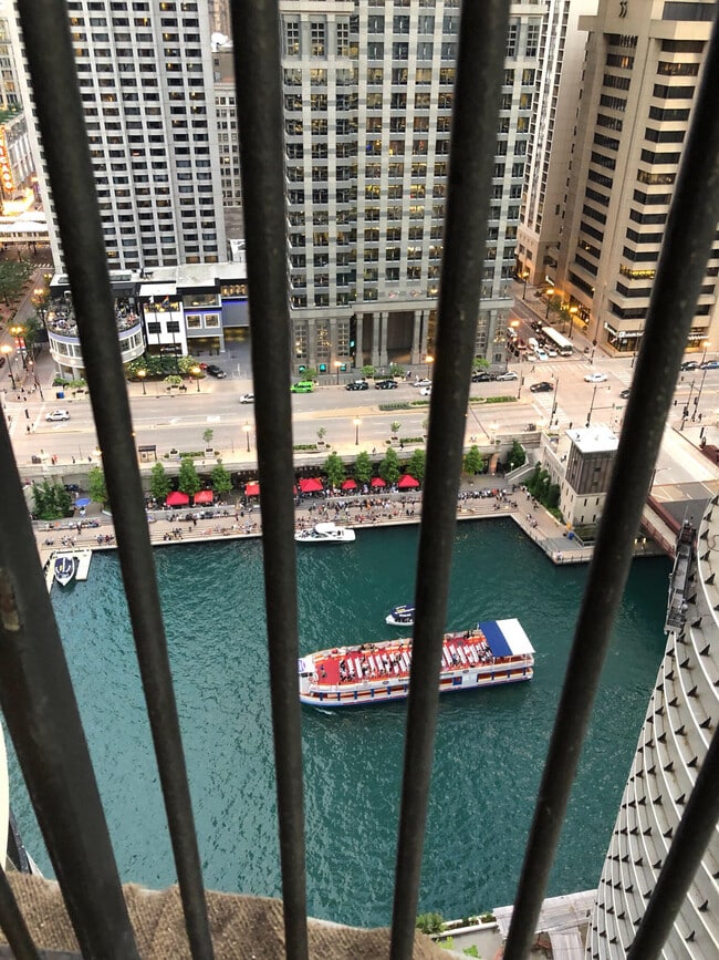 View from balcony - 300 N State St Apartments