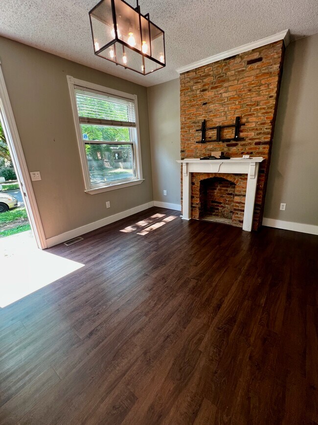 Enjoy the exposed brick character. - 456 Forest St