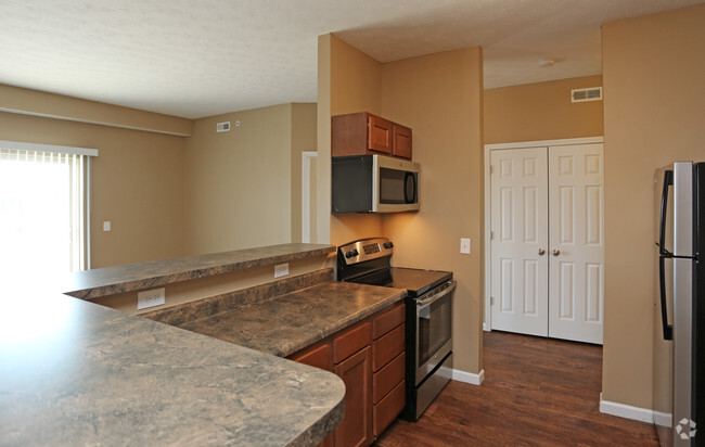 Two Bedroom Two Bath Kitchen - Country Club Estates