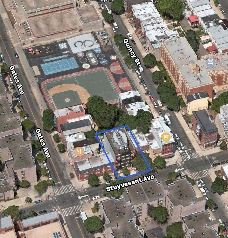 Aerial View - 192 Stuyvesant Ave