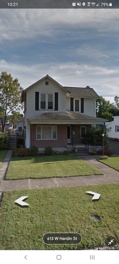 Entrance on left side - 613 W Hardin St