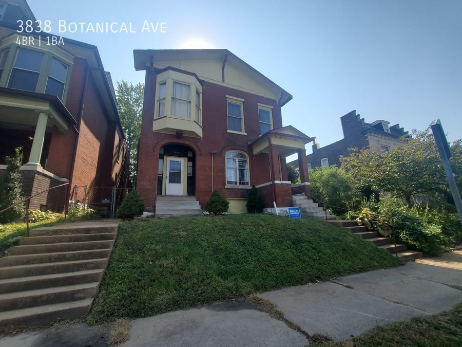 3838 Botanical Ave, St. Louis, MO 63110 House for Rent in St. Louis