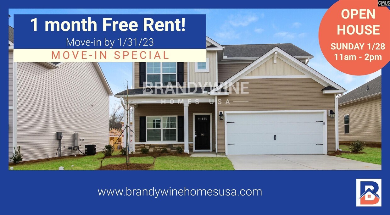 553 Glenmanor Dr, Irmo, SC 29063 House Rental in Irmo, SC