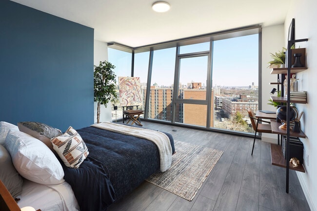 Bedroom - One Hundred Above the Park Apartments