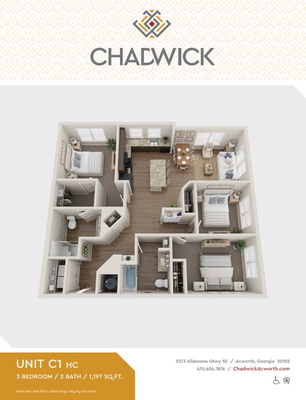 The Chadwick Apartments in Acworth, GA