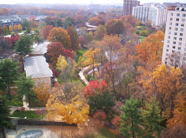 Vistas al parque desde el balcón - 10500 Rockville Pike