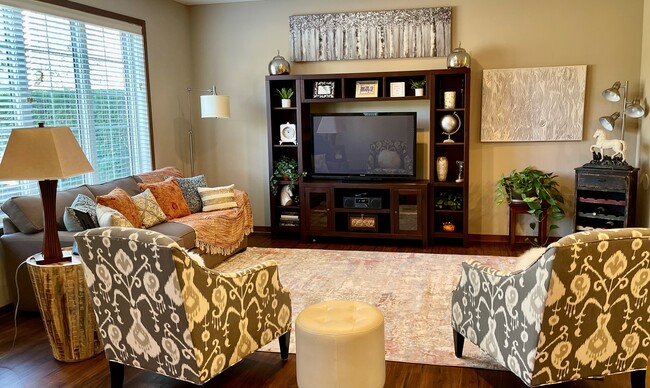 Living Room - The Villas at Red Cedar Canyon