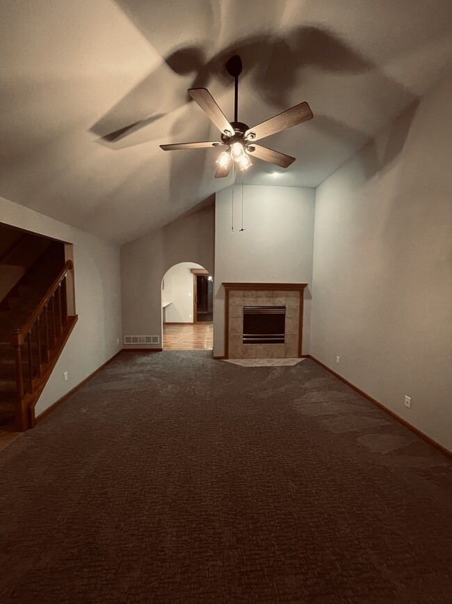 Gas Fireplace in Living Room - 259 Somerset Gln
