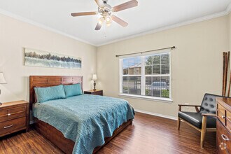 1BR, 1BA - 720SF - Bedroom - Northwood Luxury Apartments