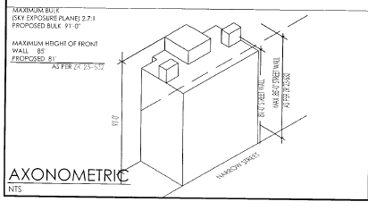 Diagrama Axonométrico - 325 E 25th St