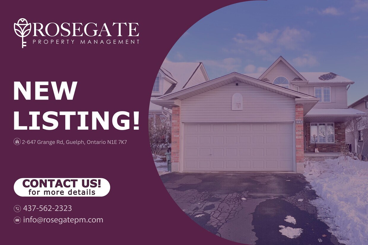 Photo principale - Bright 2-Bedroom Basement Apartment with Front Porch & 2 Parking Spots in Guelph