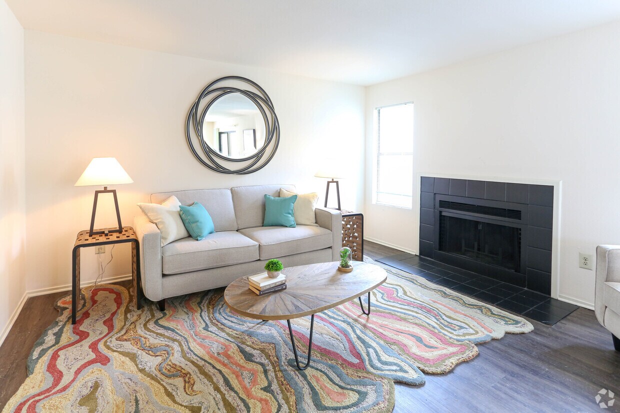 2HAB, 2BA - 986 ft² - Sala de estar - Stoney Brooke Apartments