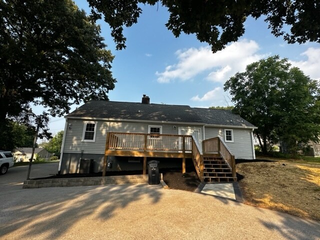 Exterior Rear - 2208 Sanderson Rd