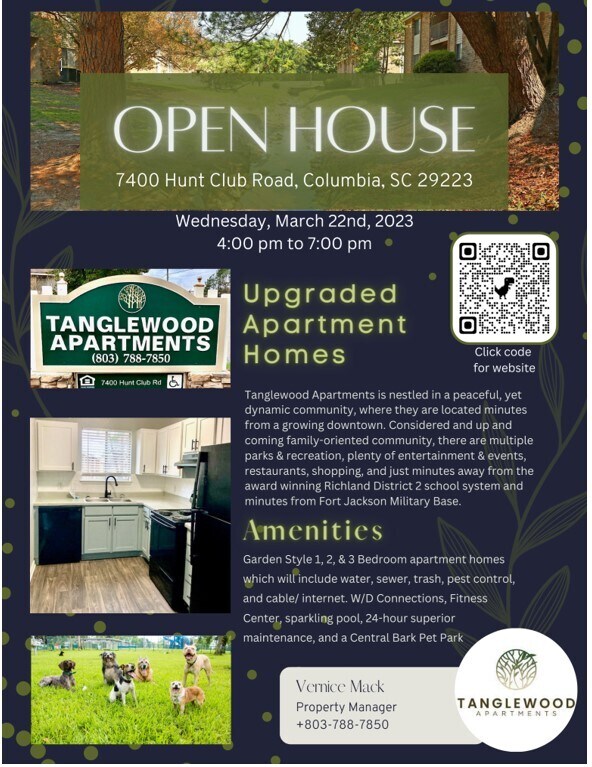 Tanglewood 7400 Hunt Club Rd Columbia, SC Apartments for Rent in