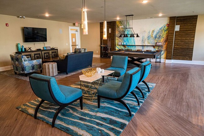 Resident Lounge at Belle Meade Apartments in Wilmington, NC - Belle Meade