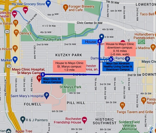 MedialClinical District Basement Apartments for Rent Rochester, MN