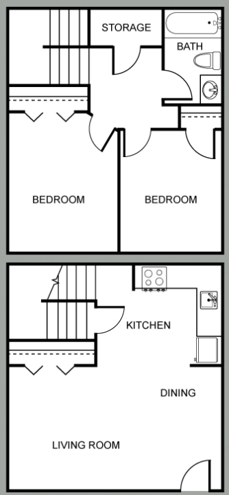 Plano de planta - Tall Pines