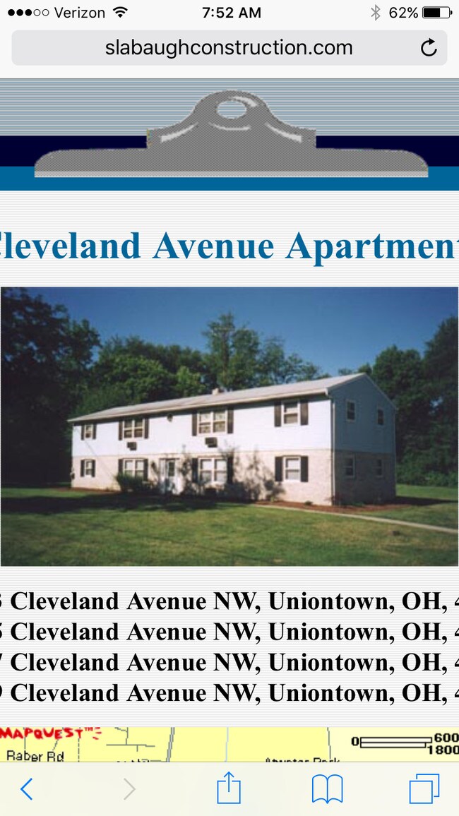 4 unit apartment building. Upper left unit. - 11593 Cleveland Ave NW