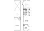 2 Bed/1 Bath Loft-B1LS