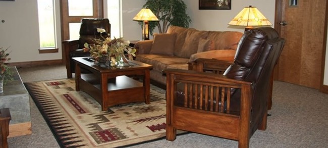 Living Room - Trout Meadows Apartments