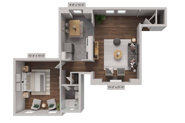 Floorplan - Orchard Terrace Apartments