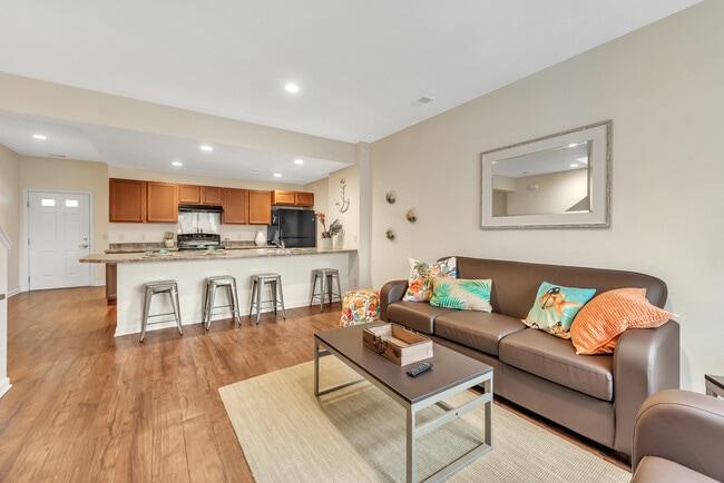 TRIO South Living Room/Kitchen - TRIO Townhomes