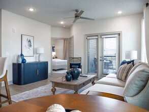 The Merlot: 1BR, 1BA- Living Room - The Waters at McGowin
