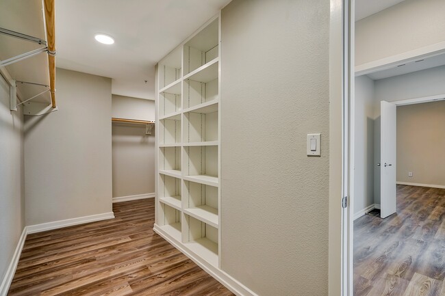 Penthouse residences include spacious walk-in closets - The Monarch by Windsor