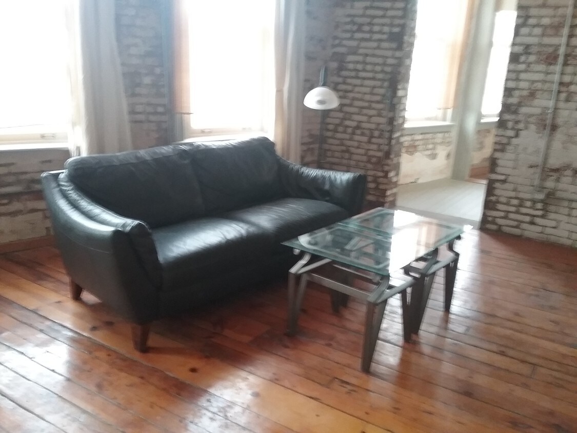 Light filled loft living area - 61 Prospect Ave