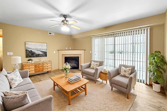 Sala de estar - Prairie Bend Apartments