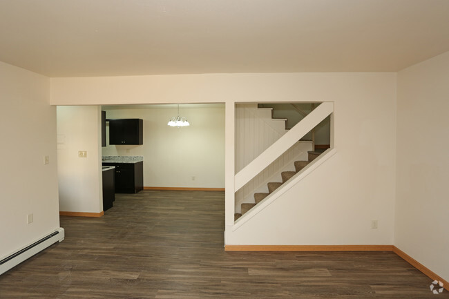 Living Room Area - Chateau Townhomes