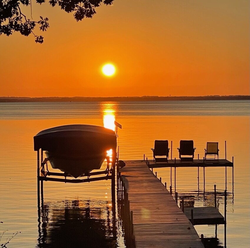 Dock sunrise. - 2225 Middleton Beach Rd