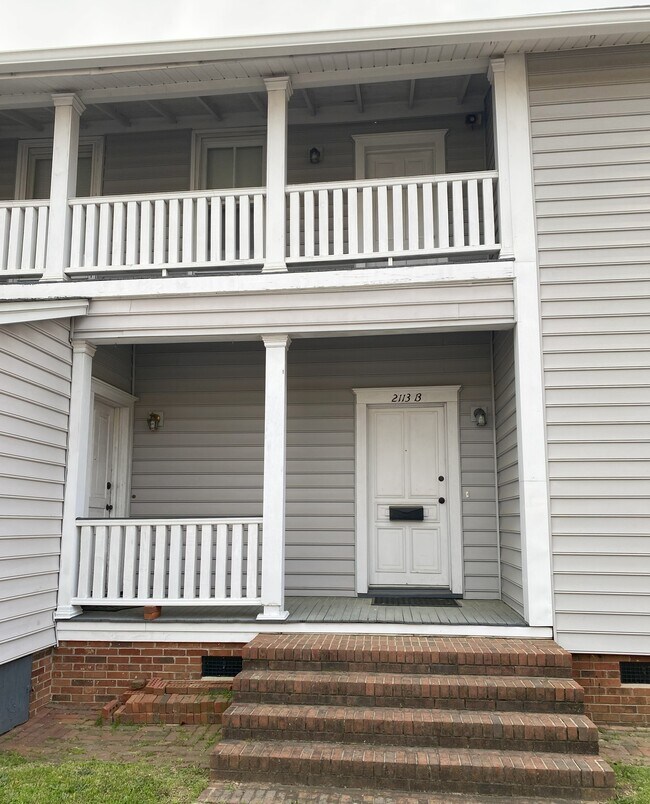 Entrance to Duplex Unit B - 2113 Gadsden St