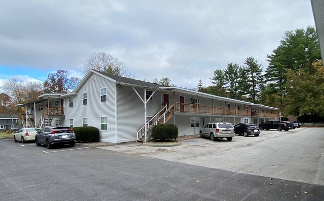 Enjoy the convenience of off-street parking - Canfield Apartments, LLC