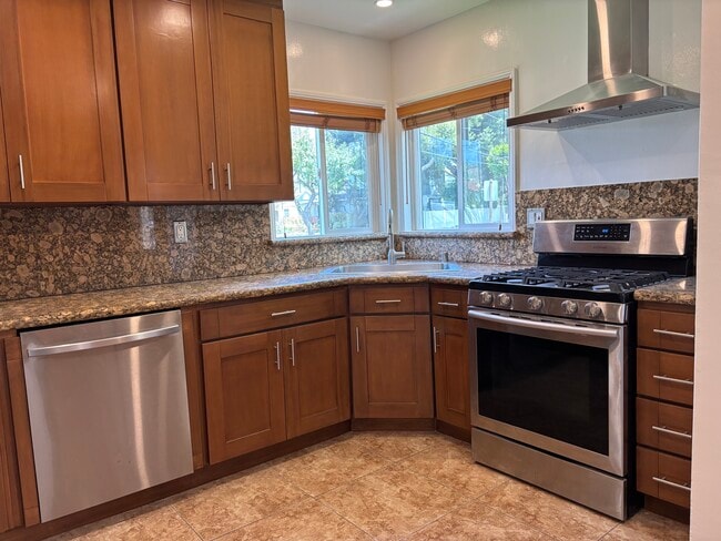 Kitchen with Stainless Steel Appliances - 4301 Jasmine Ave