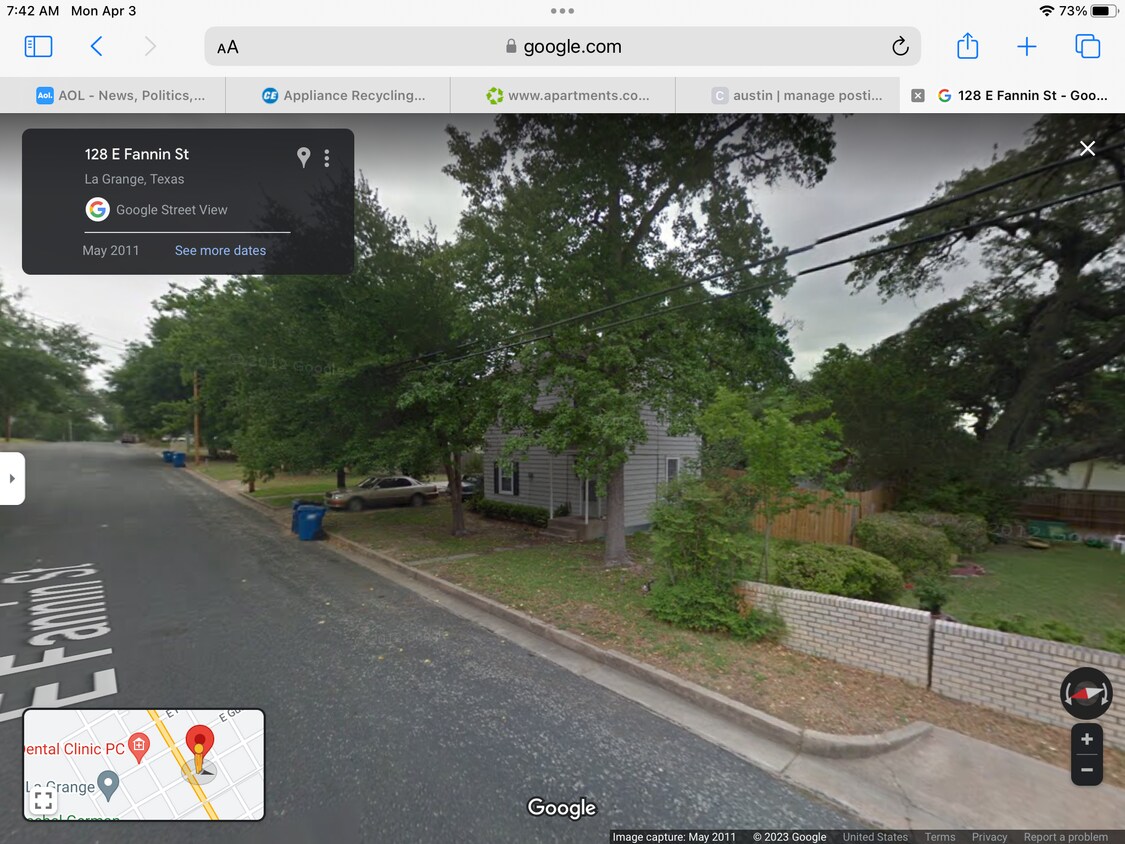 128 E Fannin St, La Grange, TX 78945 House Rental in La Grange, TX