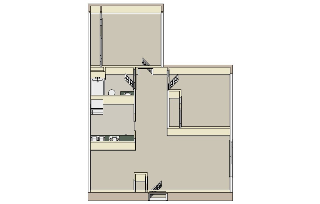 Ravenswood – 201 - 2 Bdrm, 1 Bath
