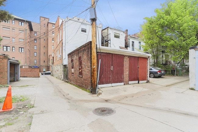 2-car parking garage in the rear - 3301 Guilford Ave