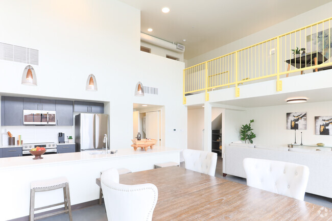 2BD, 2BA Loft - 1,475SF Dining Room - Monterey Place