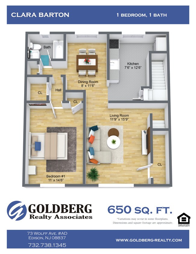 Clara Barton Apts. Apartments Edison, NJ