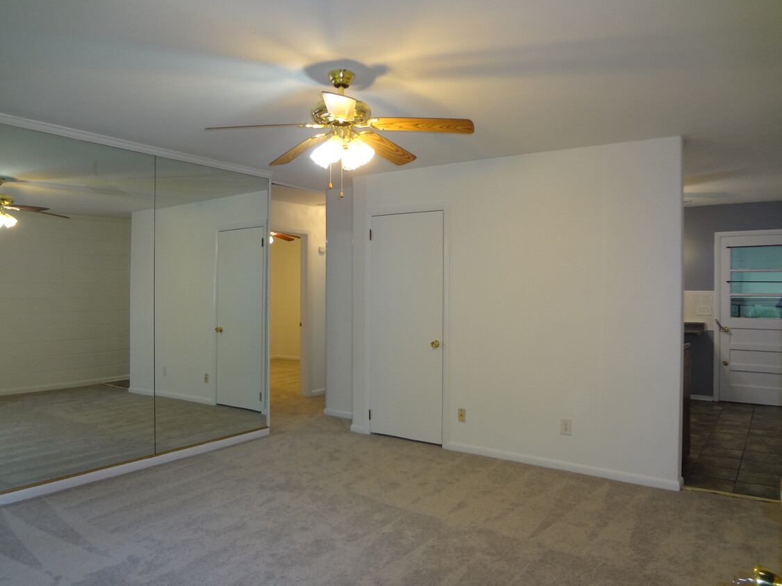 Living room to kitchen on right and bedrooms - 529 Hillsborough St