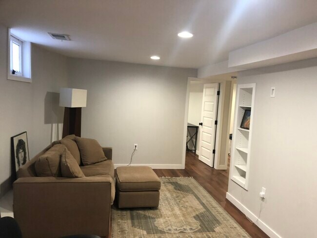 Private Living Area with sleeper sofa - 558 N Pennsylvania St
